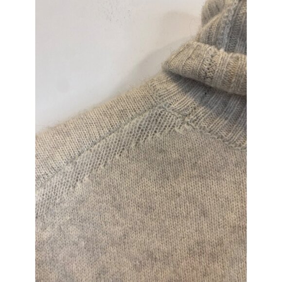 C.T.plage Turtleneck Sleeveless Sweater Asiatic Raccoon Wool Size 38 Small - Picture 3 of 9